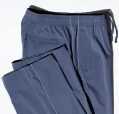 〈 L 〉ユニクロ ウルトラストレッチアクティブトラックパンツ 〈ブルー〉 新品