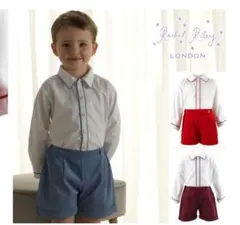 Rachel Riley 4Y シャツとショートパンツセット