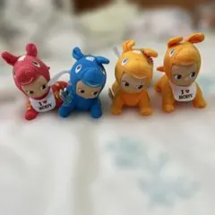 Rody x キューピー　ぬいぐるみ マスコット 4体セット