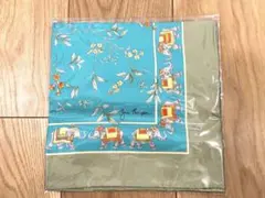 Jim Thompson シルクスカーフ 象と花