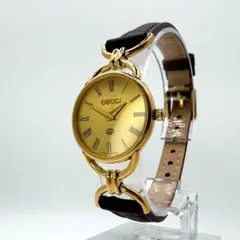 純正ベルト✨GUCCI グッチ 腕時計 6000.L ラウンド ゴールド ブレス 純正ベルト✨GUCCI グッチ 腕時計 6000.L ラウンド ゴールド ブレス