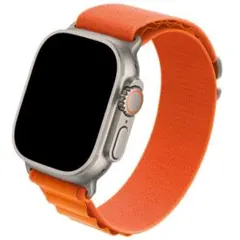 Apple Watch Band Alpine Loop Orange 49mm