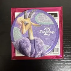 ズートピア カフェ ビッグホロ缶バッジ ガゼル
