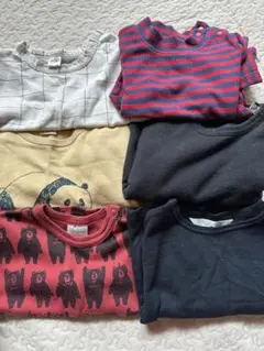 子供用Tシャツ トップス　女の子　男の子　まとめ売り　80