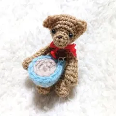 ●14.テディベアのあみぐるみ