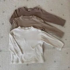 ever closet ユニクロ ハイネック トップス 90cm 3枚まとめ売り