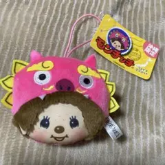 沖縄モンチッチ(シーサー/レッド) Sサイズ 「モンチッチ」 沖縄限定