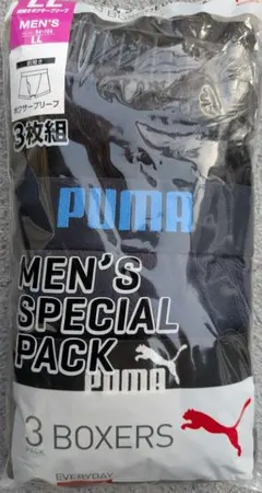 新品 PUMA ボクサーブリーフ 3枚組 LLサイズ