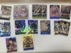 ワンピースカードゲーム 14枚まとめ売り ゾロ ドフラミンゴ 黄猿のサムネイル