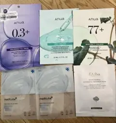 anua medicube dalba フェイスパック