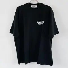 everyone j.30000 logo sleeve Tee BLACKのサムネイル