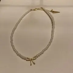 kicurik パールチョーカーネックレス