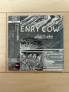 未開封 ヘンリー・カウ コンサーツ 2SHM-CD 紙ジャケ