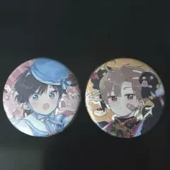 ハレルヤベイビー カラオケの鉄人 缶バッジ カラ鉄 呉都 桜咲冬夏 2点