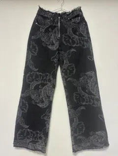 【新品・お値下げ中】osrs オシリスドラゴンデザイン デニムパンツ Sサイズ