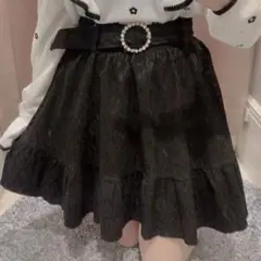 エブリン 総レースパールSK スカート タグ付き
