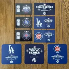MLB東京シリーズ】セブンイレブン限定 2025 ステッカー&コースター 