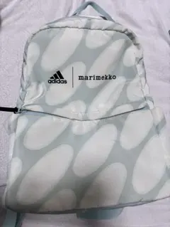 訳アリ　アディダス×マリメッコ　コラボ　パステルブルー　リュック