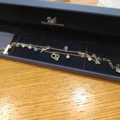 スワロフスキー　ブレスレット　2連　付属品なし