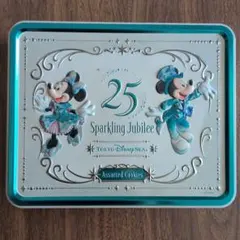ディズニーシー 25周年 Sparkling Jubilee クッキー缶