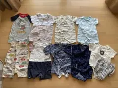 60〜70サイズ.70サイズ　半袖ロンパース　まとめ売り　男の子　ベビーのサムネイル