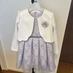 プティマイン　花レースOP+スカラップセット　120㎝