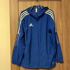 adidas tiro21 トレーニングジャケット　ブルー　Mサイズ