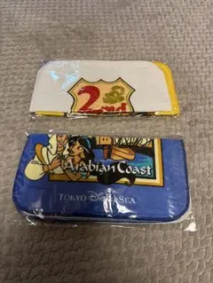 【新品未使用】非売品　ディズニーシー　ミニタオルハンカチ　2枚組×2セット