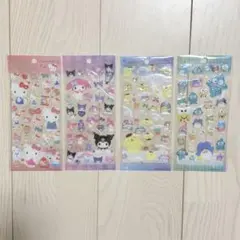 【新品・未開封】サンリオ クリアキャンディシール 4枚セット
