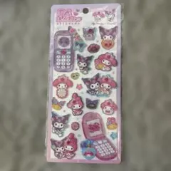 平成はっぴーフォン　マイメロディー　クロミ　シール　正規品