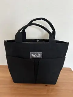 KALDI ブラック トートバッグ
