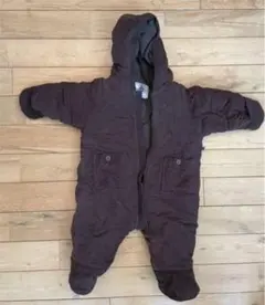 【プチバトー美品】カバーオール12m／男女兼用アウター74cm/スキーにも