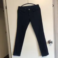 +J ユニクロ デニム スキニーパンツ
