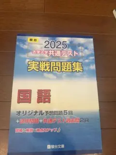 2025 大学入試共通テスト 国語 実戦問題集