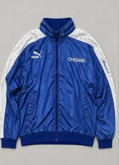 80s 90s PUMA プーマ トラックジャケットバックロゴ y2k