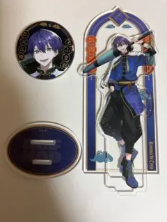 にじさんじ ろふまお 剣持刀也 アクリルスタンド 缶バッジ セット 送料無料