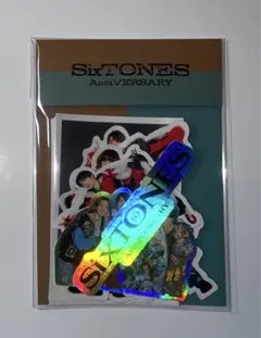 【新品未開封】SixTONES AnniVERSARY ステッカーセット