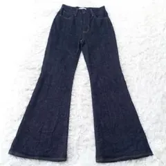 ●美品●　MOUSSY　otonaMUSE掲載　MVS FLARE　フレアデニム