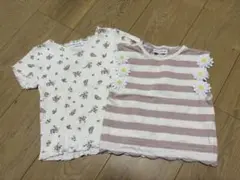 バースデイ　mamaraku ベビー　Ｔシャツ　２枚セット　90cm 95cm