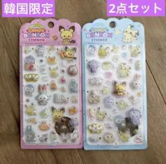 【正規品】韓国 ポケモン ポケピース キャンディボンボンステッカー シールセット