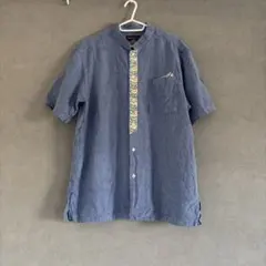 マジュン×琉球びんがた コラボ かりゆしウェア 長袖 LLサイズ MAJUN 