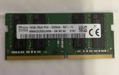 16GB DDR5 SO-DIMM PC5-5600B-SA0-1110-XT - メルカリ