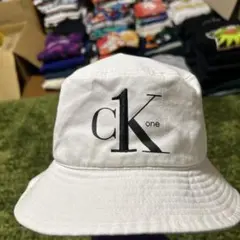 Calvin Klein Jeans バケットハット ホワイト