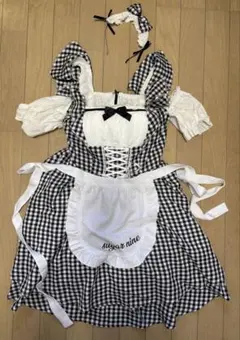 メイド コスプレ suger nine ギンガムチェック
