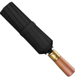 折りたたみ傘 晴雨兼用 黒 110cm 撥水 12骨 耐風 日傘 UVカット