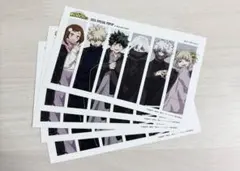 ヒロアカ　ベースヤード　ノベルティ　特典　KV カード　5枚