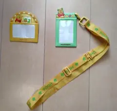 東京ディズニーランドウィニー・ザ・プー チケットホルダー２つセット　当時もの