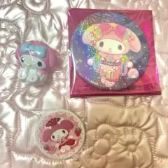 【マイメロディ3点セット】ピューロランド限定、