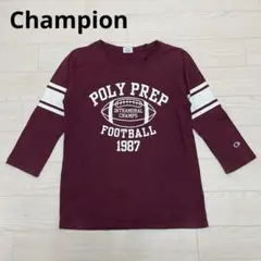 Champion　チャンピオン　L/S-T　Tシャツ 七分袖　ブラウン