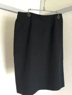 【未使用】スカート 濃紺　事務服　仕付け付き　70 1010S